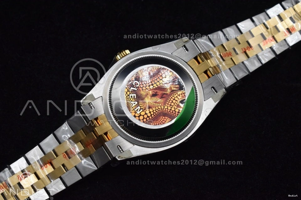 YG SS Dial VR3235 Jubilee 904L Best YG DateJust 36 1:1 126233 Edition Bracelet Diamonds Steel Clean on 1106